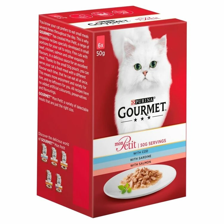 Gourmet Mon Petit Ocean Variety Wet Cat Food