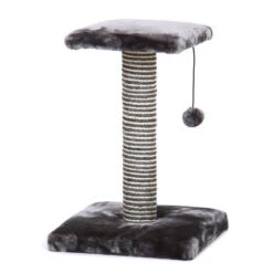 Great&Small Snuggle&Scratch Platform Scratcher Grey Plush