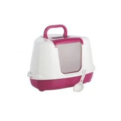 Unbranded Corner Hooded Flip Loo Pink
