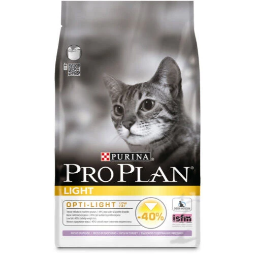 Purina Pro Plan Light Opti-Light Cat Food - Turkey & Rice