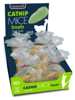 360 X Canovel Catnip White Mice Treats