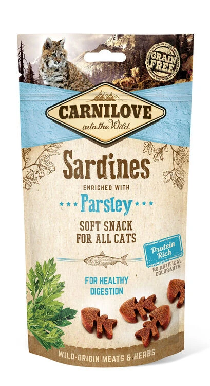 Carnilove Sardine With Parsley Cat Treats