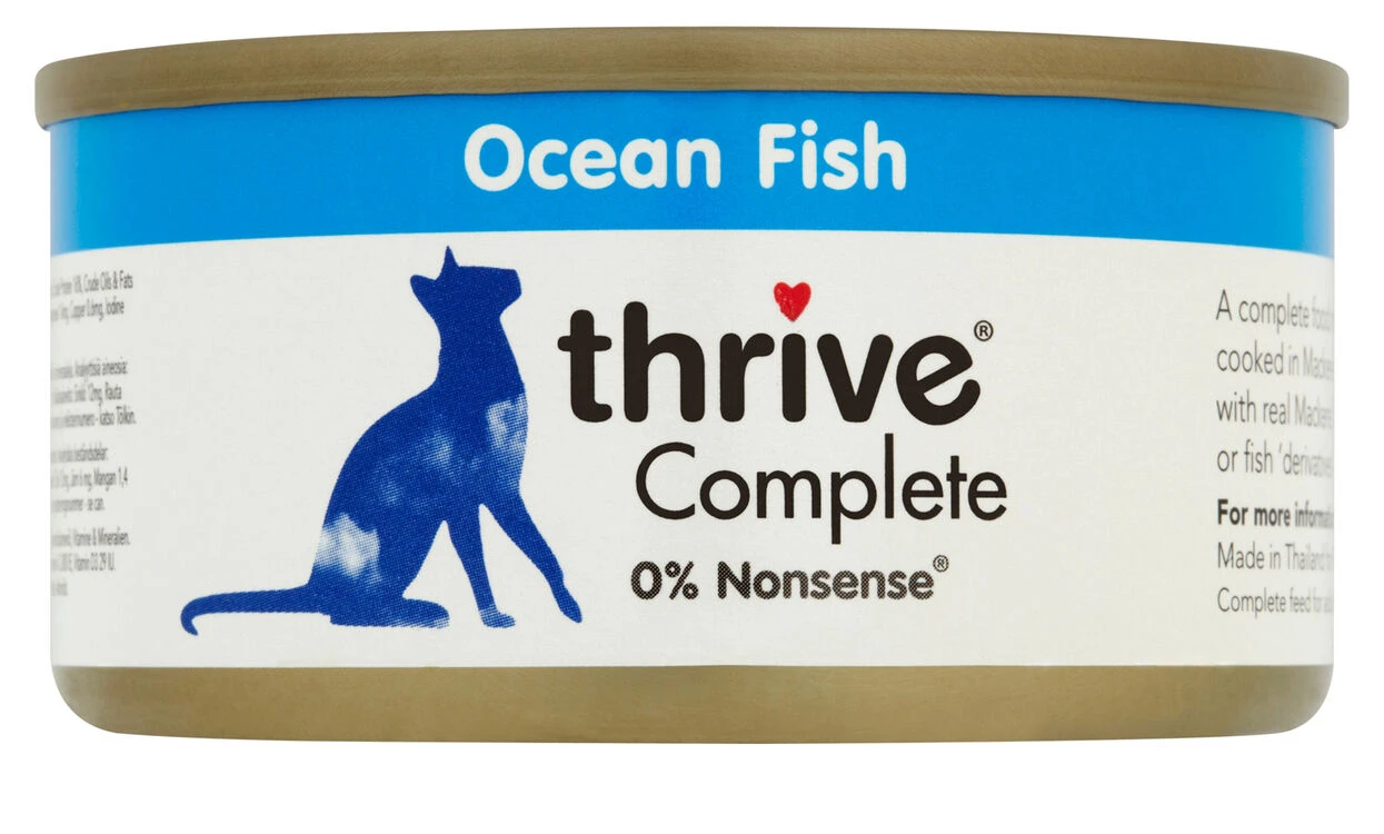 12 X Thrive Complete Adult Ocean Fish 75g