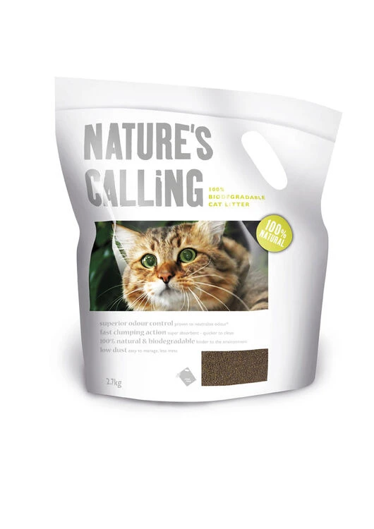 Nature's Calling 100% Biodegradable Clumping Cat Litter - Image 2