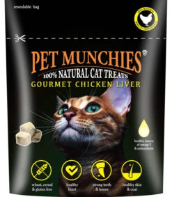 Pet Munchies 100% Gourmet Chicken Liver Natural Cat Treats