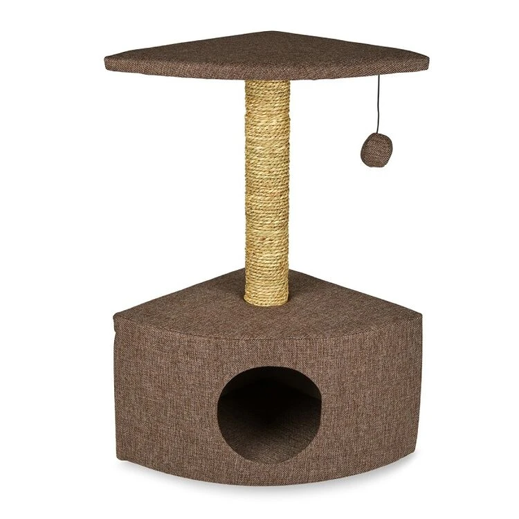 Petface Brown Corner Cat Scratcher - Image 3