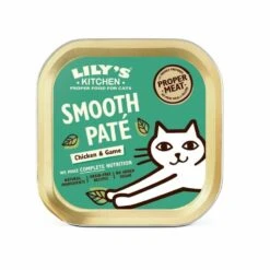 19 X 85g Lily's Kitchen Smooth Pate Chicken And Game Cat Food