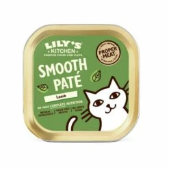 19 X 85g Lily's Kitchen Smooth Pate Lamb Cat Food