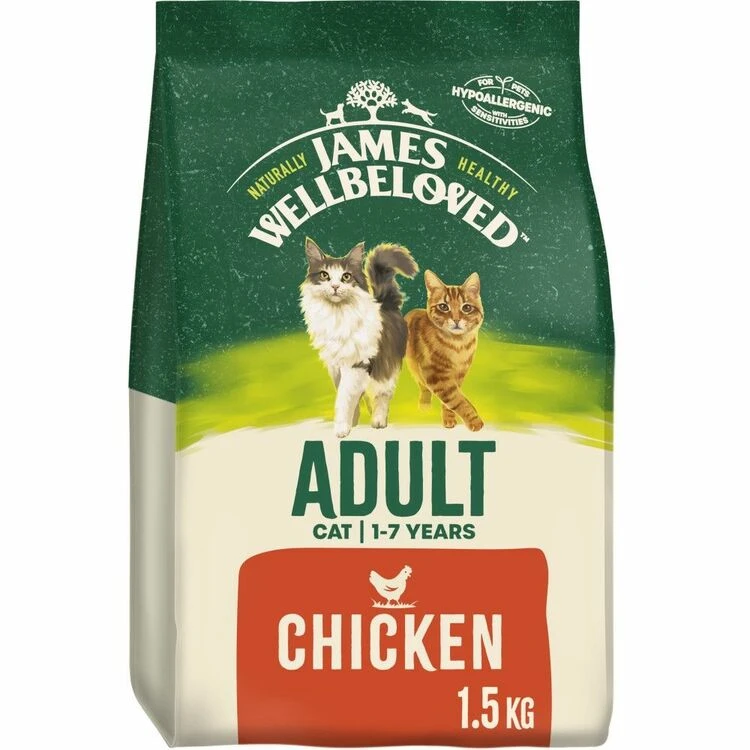 James Wellbeloved Cat Food Adult With Chicken And Rice