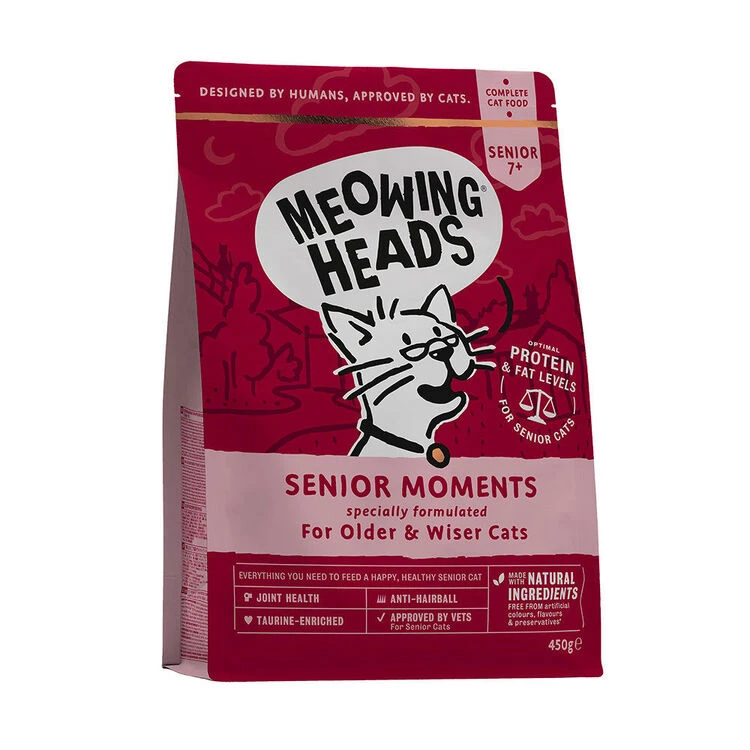 Meowing Heads Senior Moments Dry Cat Food - Image 2