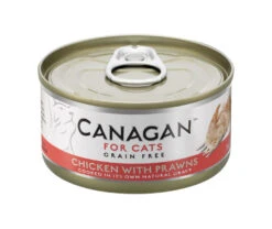 12 X 75g Canagan Chicken With Prawns Grain-Free Cat Food