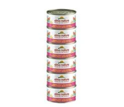18 X Almo Nature Megapack Salmon And Chicken Cat Food 6 X 70g