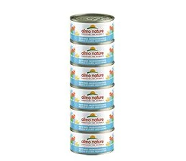 18 X Almo Nature Megapack Mixed Seafood Cat Food 6 X 70g