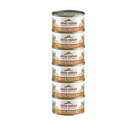 18 X Almo Nature Megapack Chicken And Tuna Cat Food 6 X 70g