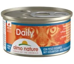 24 X Almo Nature Daily Menu Mousse Cat Food With Tuna And Chicken 85g