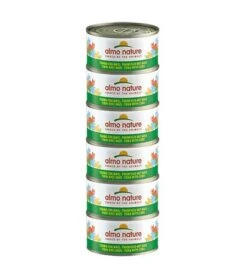 18 X Almo Nature Megapack Tuna With Corn Cat Food 6 X 70g