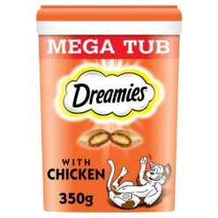 Dreamies Mega Pack Chicken Adult Cat Treat