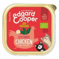 19 X Edgard & Cooper Cat Adult Wet Organic Chicken 85g