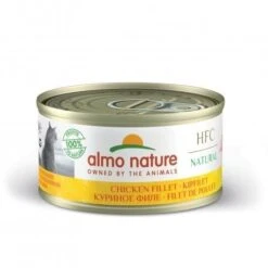24 X Almo Nature HFC Nature Cat Adult Chicken Fillet 70g