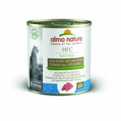 12 X Almo Nature HFC Natural Atlantic Ocean Tuna Cat Food 280g