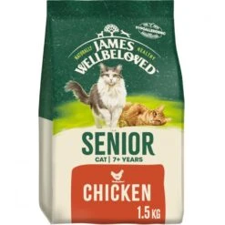 James Wellbeloved Senior Cat Food Chicken 1.5kg