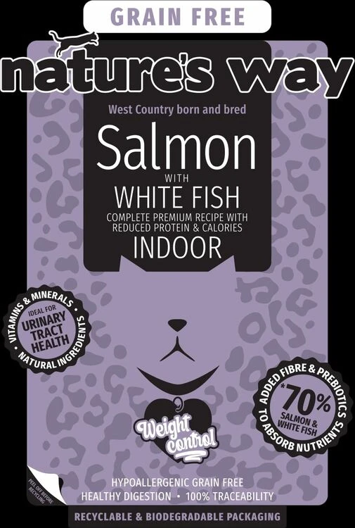 Nature's Way Salmon & White Fish Indoor Cat Food