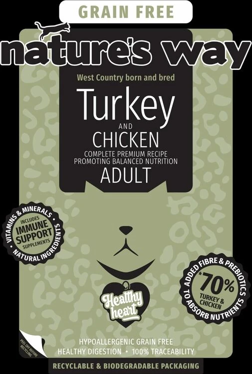 Nature's Way Turkey & Chicken Adult Cat Food