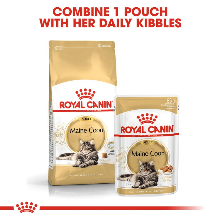 ROYAL CANINĀ® Maine Coon In Gravy Adult Wet Cat Food - Image 5