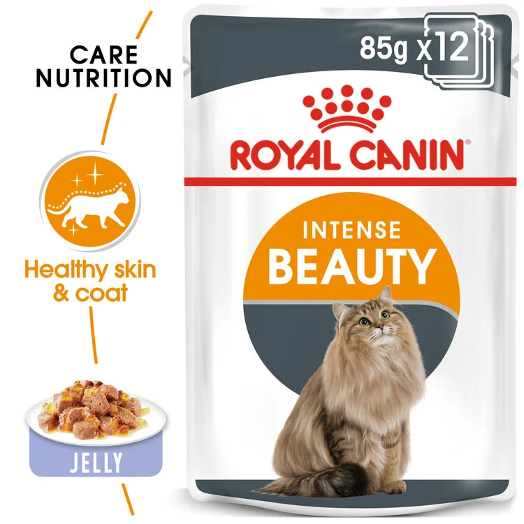 ROYAL CANINĀ® Intense Beauty Care In Jelly Adult Wet Cat Food - Image 2