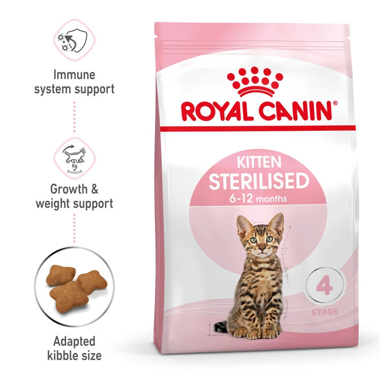 ROYAL CANINĀ® Kitten Sterilised Dry Food - Image 3