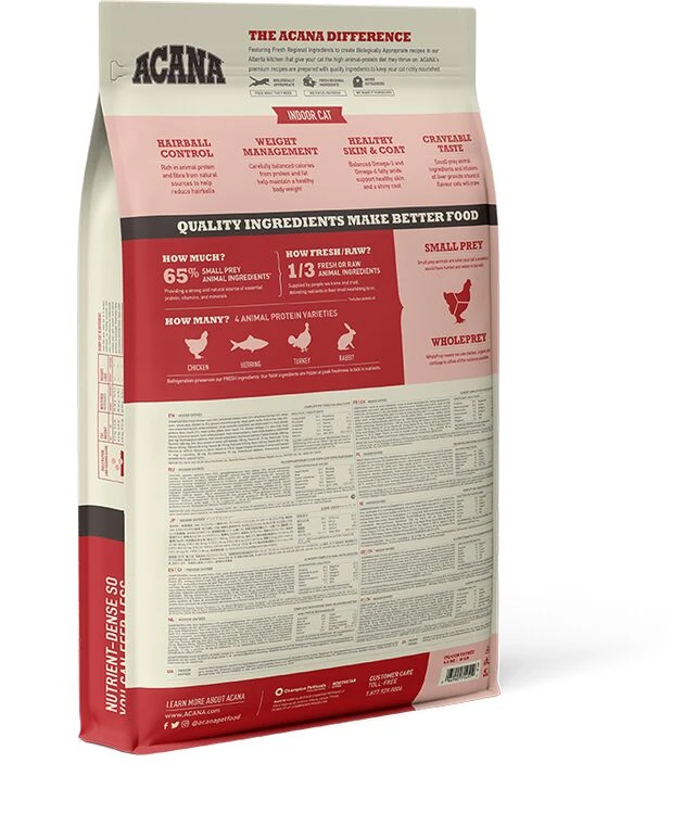 New ACANA Indoor Entrée Cat Food With Chicken - Image 3