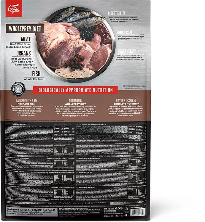 Orijen Regional Red Dry Cat & Kitten Food - Image 11