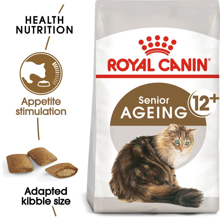 ROYAL CANINĀ® Senior Ageing 12+ Adult Dry Cat Food - Image 2